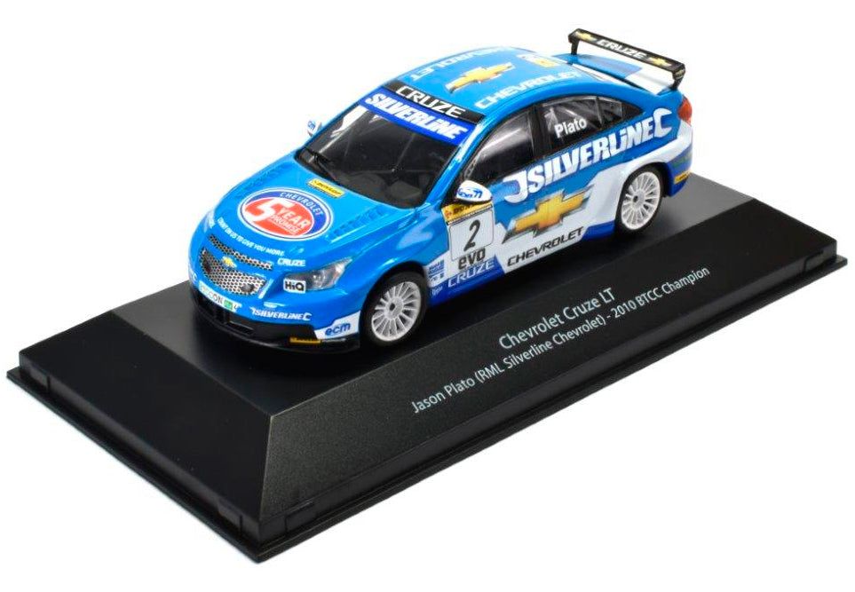 Chevrolet Cruze LT 2010 BTCC Touring Car Jason Plato (1:43)