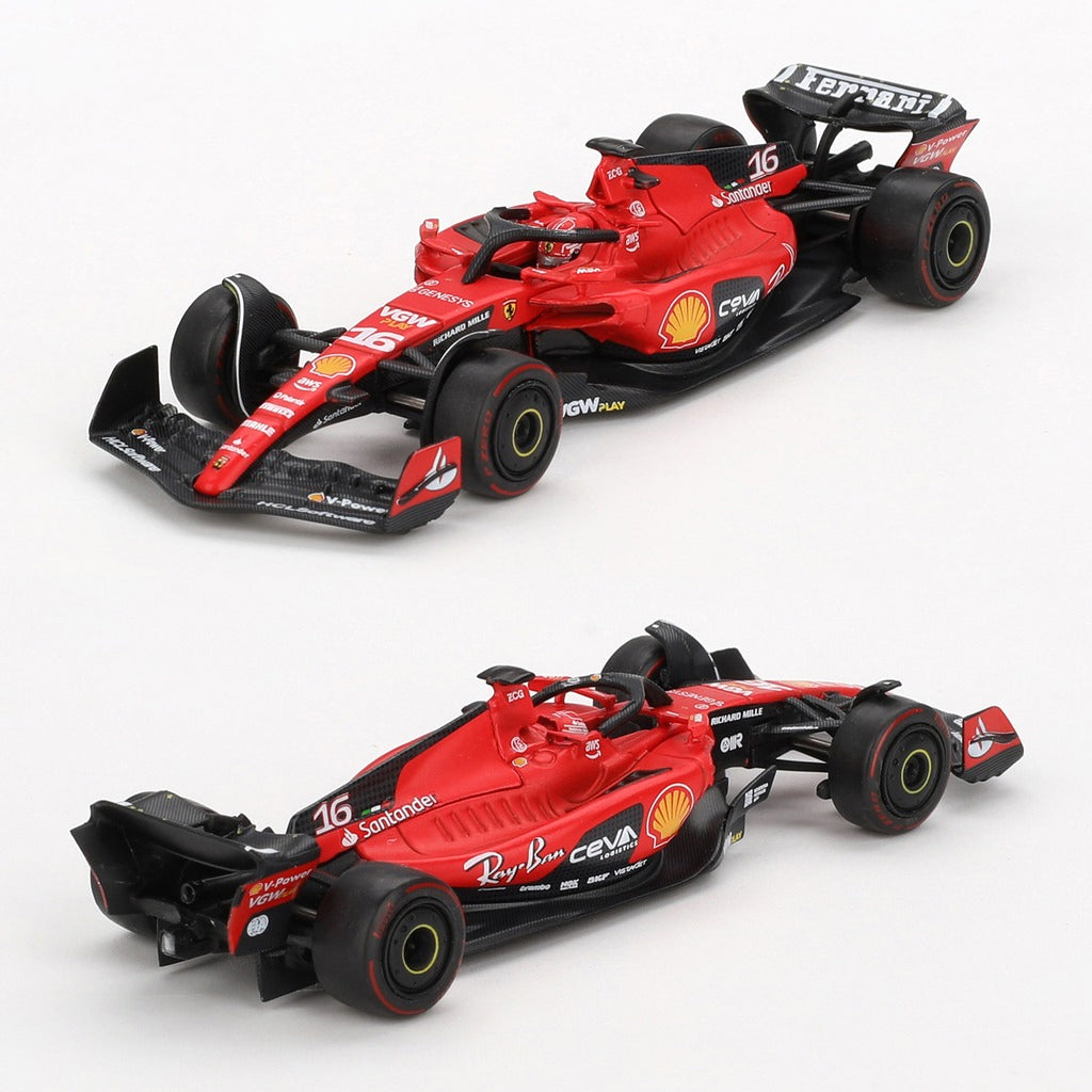 BBR Models Ferrari SF-23 #16 Leclerc 2023 Bahrain Grand Prix (1:64