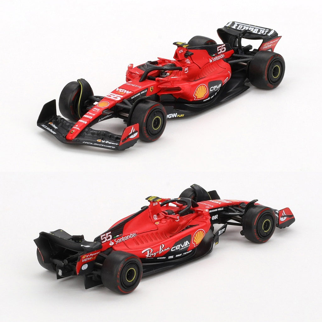 BBR Models Ferrari SF-23 #55 Sainz 2023 Bahrain Grand Prix (1:64)