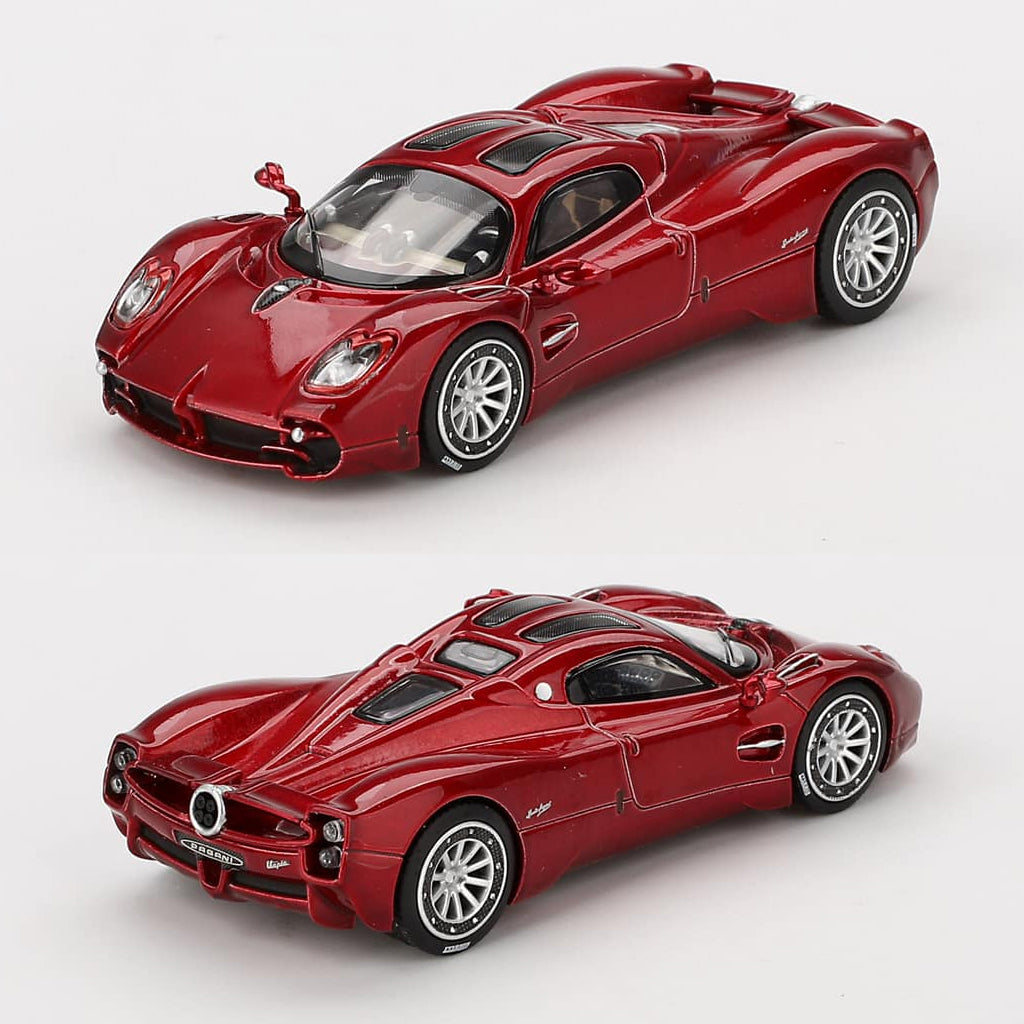 BBR Models Pagani Utopia Dubai Red (1:64 Scale)