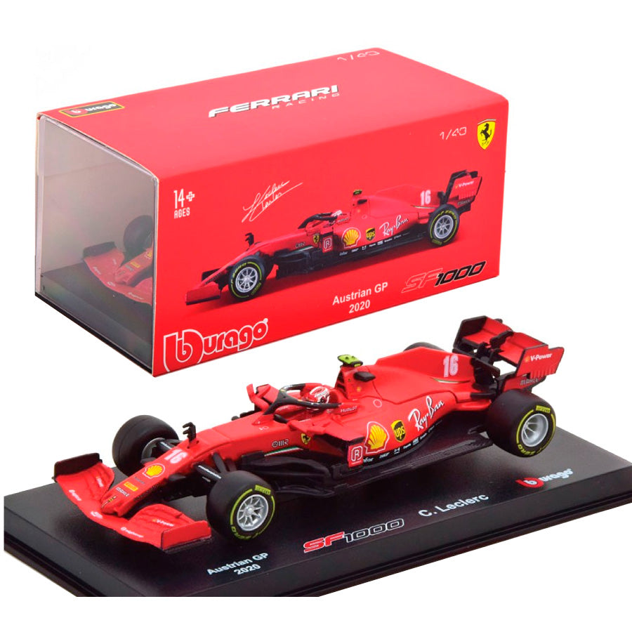 Bburago Ferrari SF1000 #16 Leclerc Austria 2020 (1:43) (Case Marked)