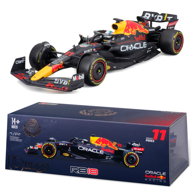 Bburago Red Bull RB18 #11 Sergio Perez 2022 (1:24 Scale)