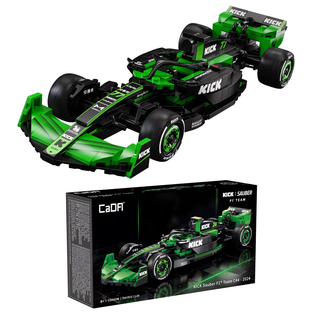 CaDA KICK Sauber F1 Team C44 Brick Model C55032W (1:24 Scale)