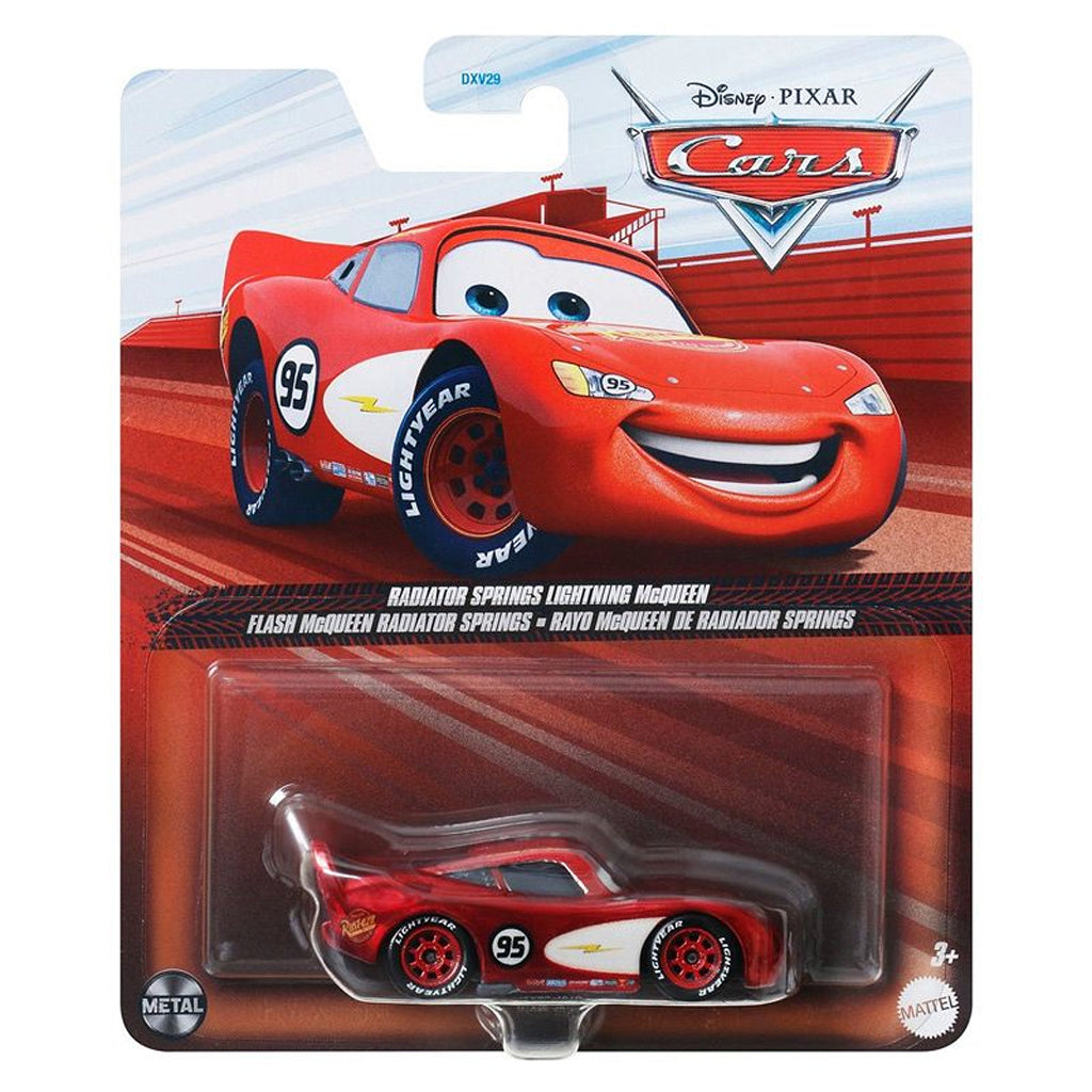 Disney Pixar Cars - Radiator Springs Lightning McQueen (1:55 Scale)