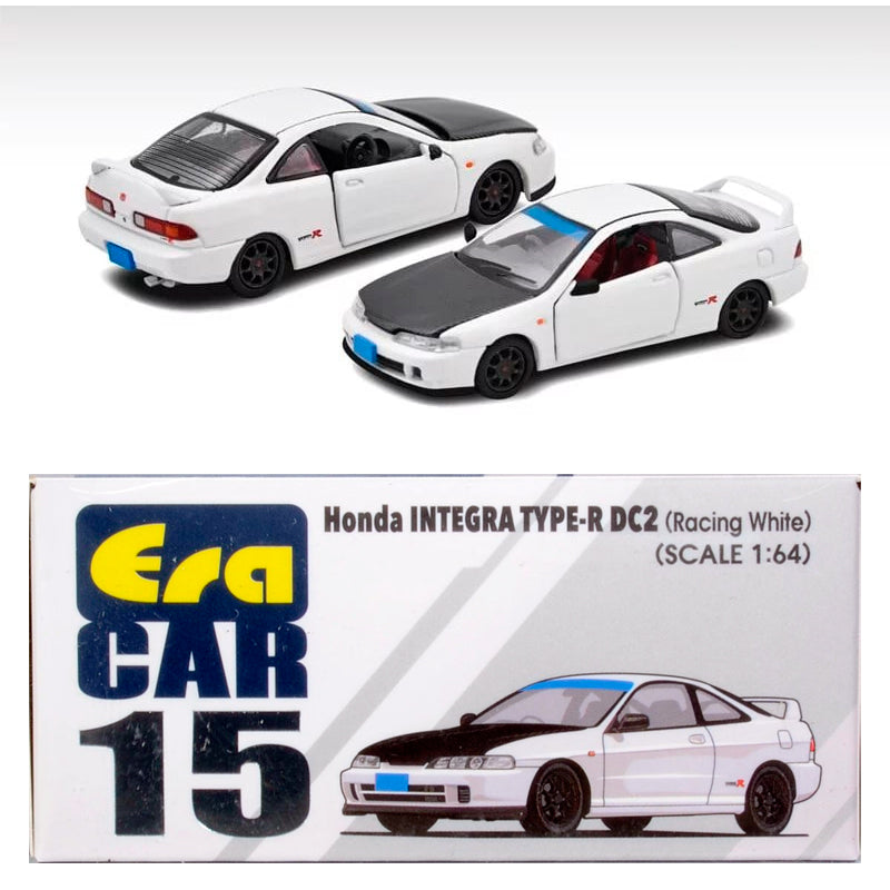 Era Car Honda Integra Type-R DC2 Racing White (1/64)