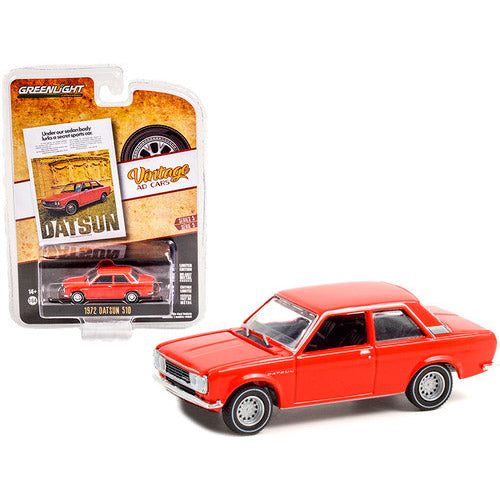 Greenlight Vintage Ad Cars Series 5 - 1972 Datsun 510 (1:64)