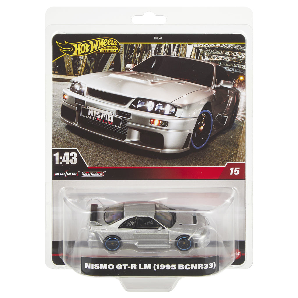 Hot Wheels Premium 1:43 - Nismo GT-R LM (1995 BCNR33) (HWT02)