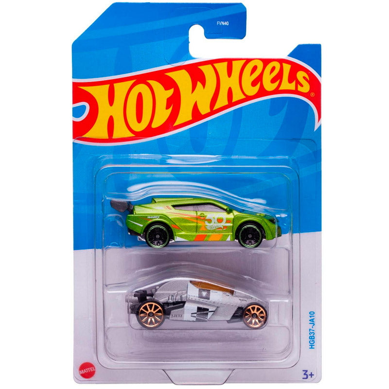 Hot Wheels 2 Car Pack - Loop Coupe / 2 Jet Z