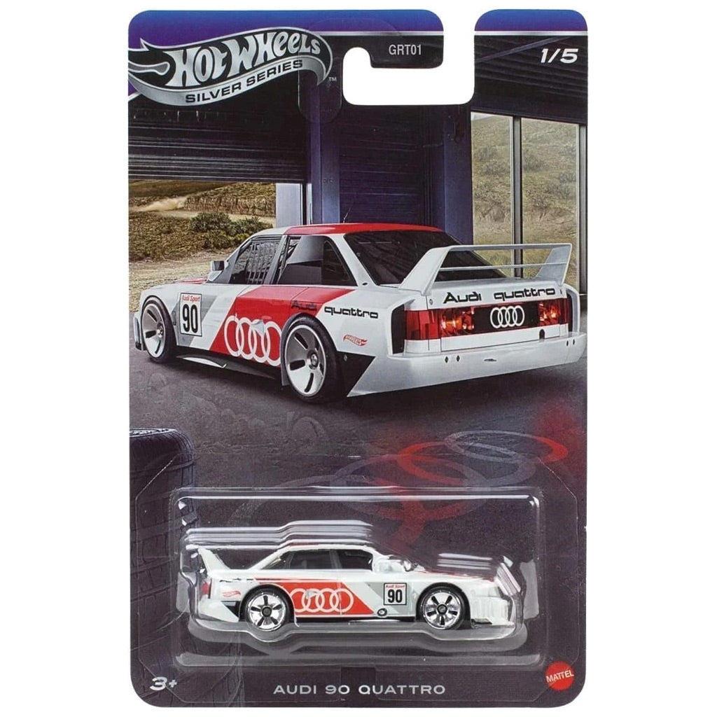 Hot Wheels Audi Series 2026 - 1/5 - Audi 90 Quattro White (JKY15)