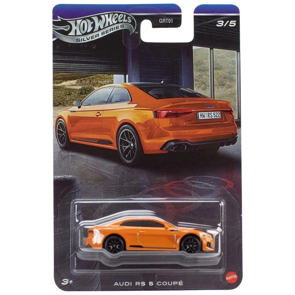 Hot Wheels Audi Series 2026 - 3/5 - Audi RS 5 Coupe Orange (JKY17)