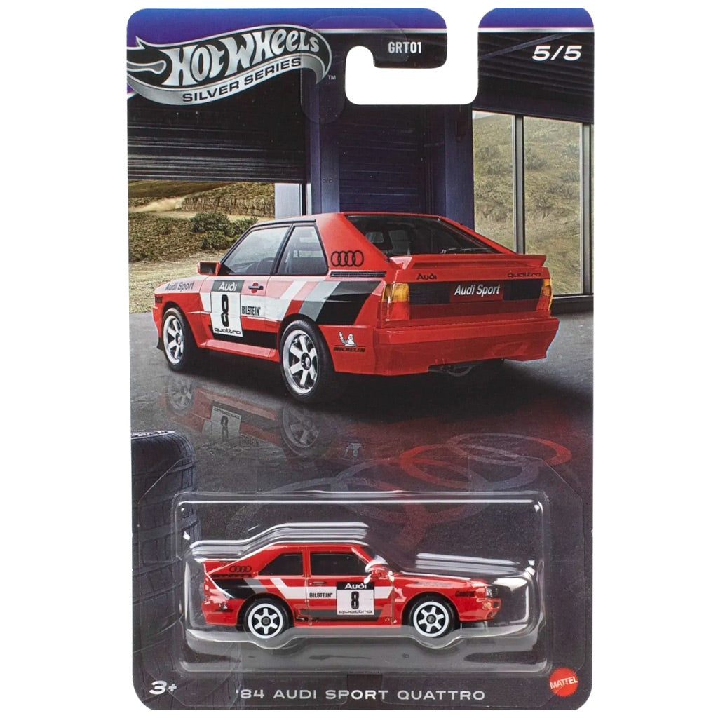 Hot Wheels Audi Series 2026 - 5/5 - '84 Audi Sport Quattro Red (JKY19)