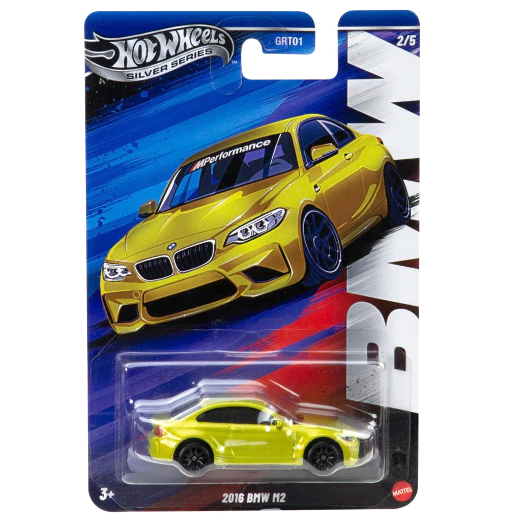 Hot Wheels BMW Series 2025 - 2/5 - 2016 BMW M2 Yellow (JBY55)