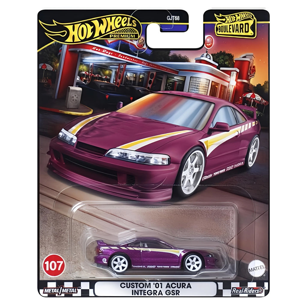 Hot Wheels Boulevard 2024 - #107 - Custom '01 Acura Integra GSR