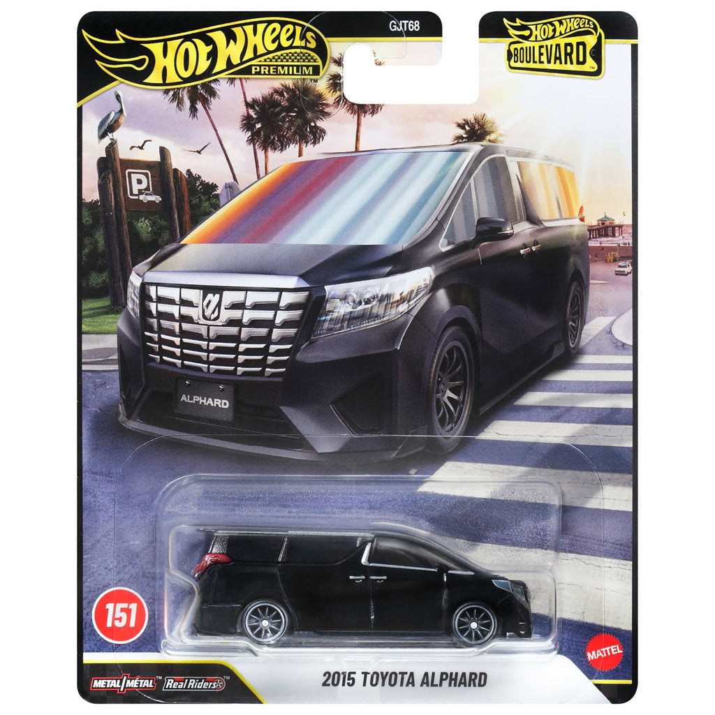 Hot Wheels Boulevard 2026 - #151 - 2015 Toyota Alphard Black