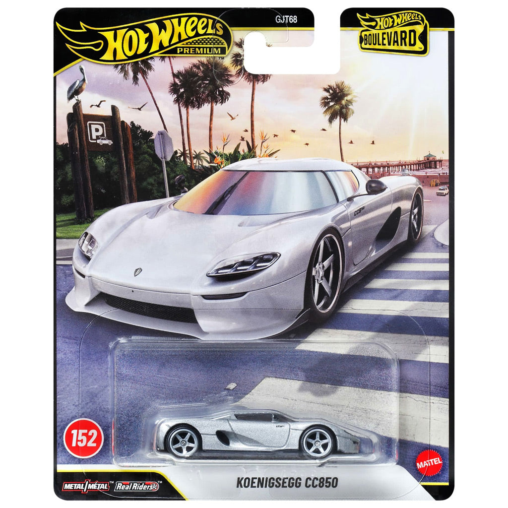Hot Wheels Boulevard 2026 - #152 - Koenigsegg CC850 Silver