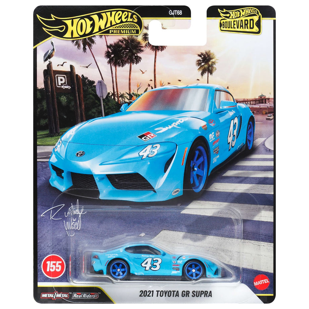 Hot Wheels Boulevard 2026 - #155 - 2021 Toyota GR Supra Blue #43