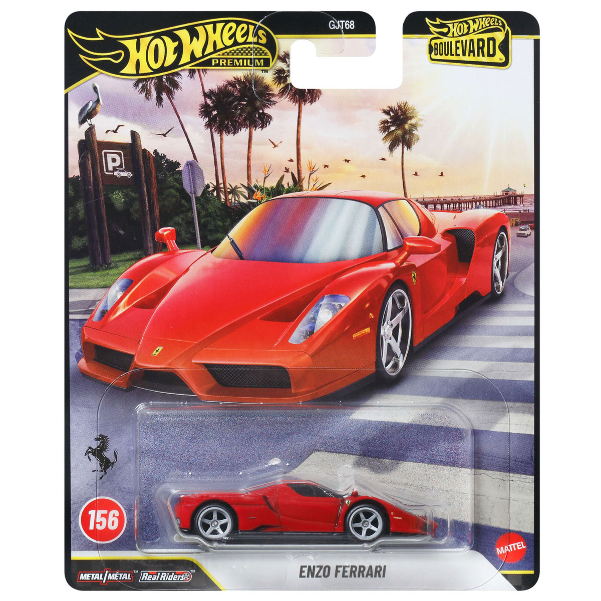 Hot Wheels Boulevard 2026 - #156 - Enzo Ferrari Red (JHW22)