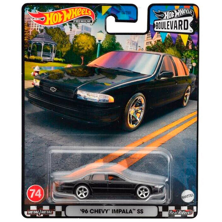 Hot Wheels Boulevard 2023 - #74 '96 Chevy Impala SS (Card Marked)