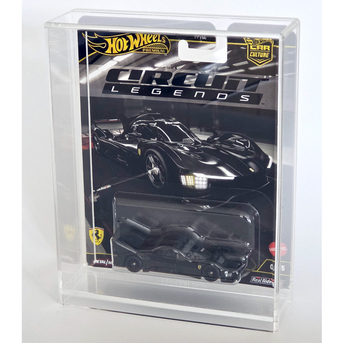 Hot Wheels - Circuit Legends - 0/5 - Ferrari 499P Chase & Acrylic Case
