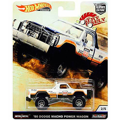 Hot Wheels Car Culture: Desert Rally - '80 Dodge Macho Power Wagon