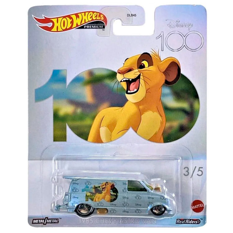 Hot Wheels Pop Culture - Disney 100 - Chevy Astro Van (Lion King)