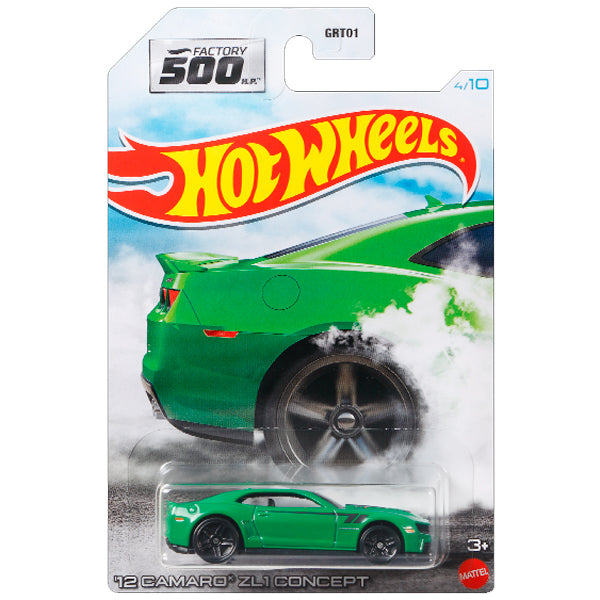Hot Wheels Factory 500 HP Srs - '12 Camaro ZL1 Concept (Card Creased)