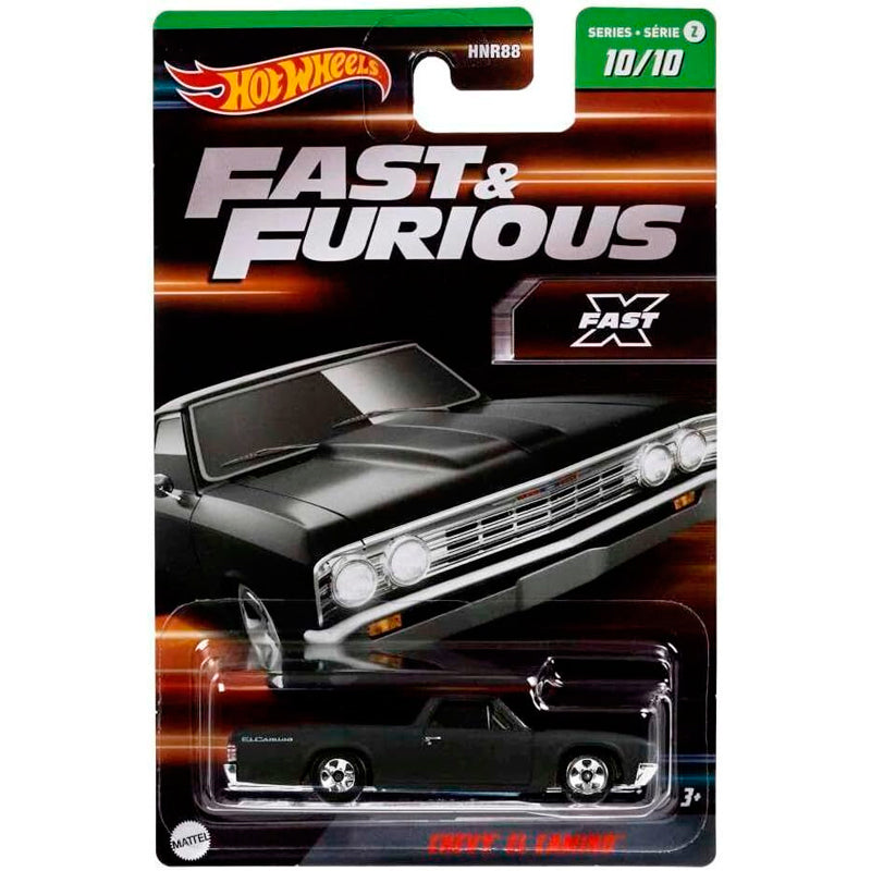 Hot Wheels Fast & Furious Basic 2023 - Chevy El Camino (Card Creased)