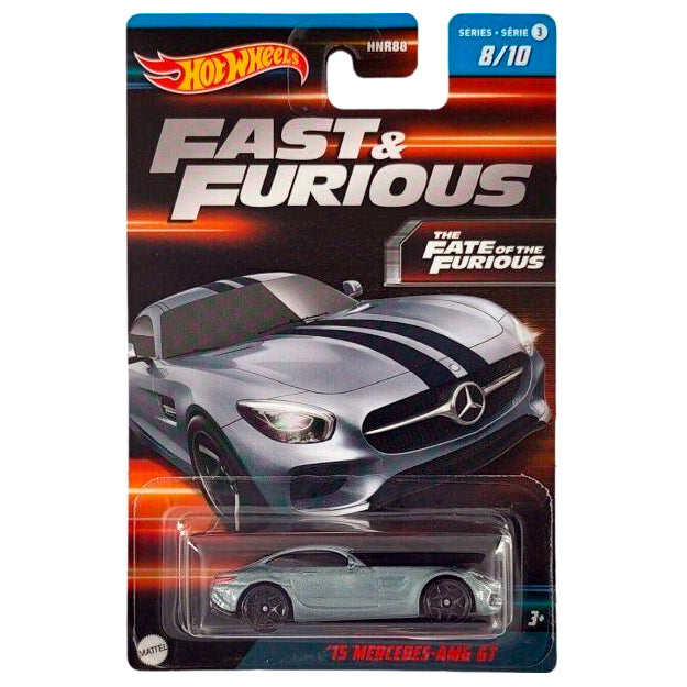 Hot Wheels Fast & Furious 2023 - '15 Mercedes-AMG GT (Card Creased)