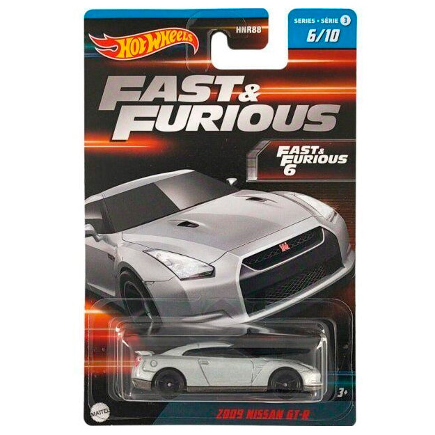 Hot Wheels Fast & Furious Basic 2023 - 2009 Nissan GT-R (Card Creased)