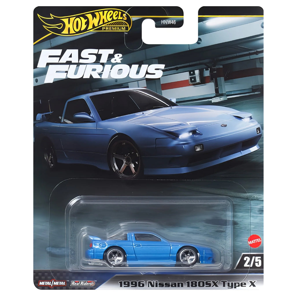 Hot Wheels Fast & Furious 2024 Mix 4 - 1996 Nissan 180SX Type X