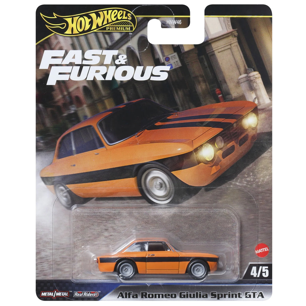 Hot Wheels Fast & Furious 2025 - 4/5 - Alfa Romeo Guilia Sprint GTA