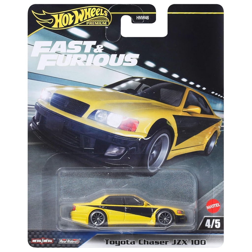 ミニカー Hotwheels FAST&FURIOUS Hot Wheels Fast & Furious 2025 - 4/5 - Toyota Chaser JZX 100 – AGR