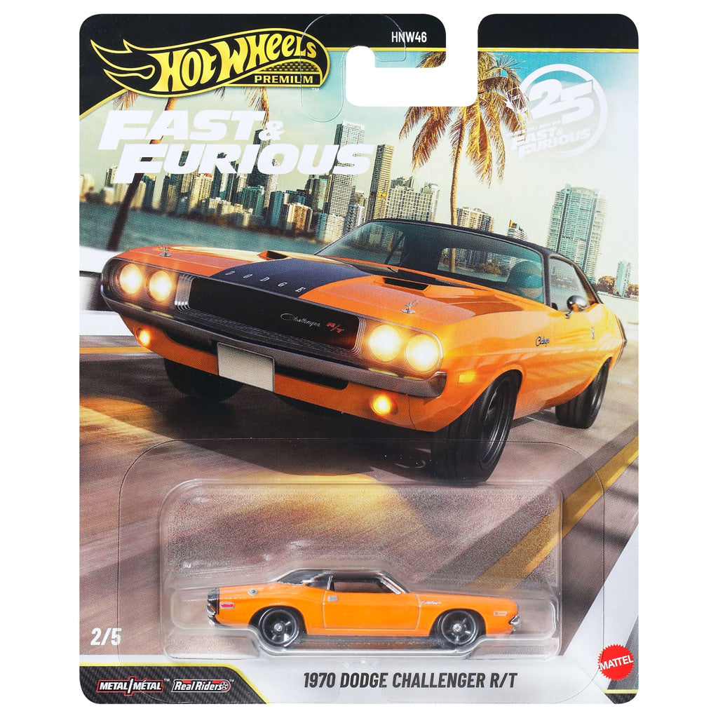 Hot Wheels Fast & Furious 2026 - 2/5 - 1970 Dodge Challenger RT Orange