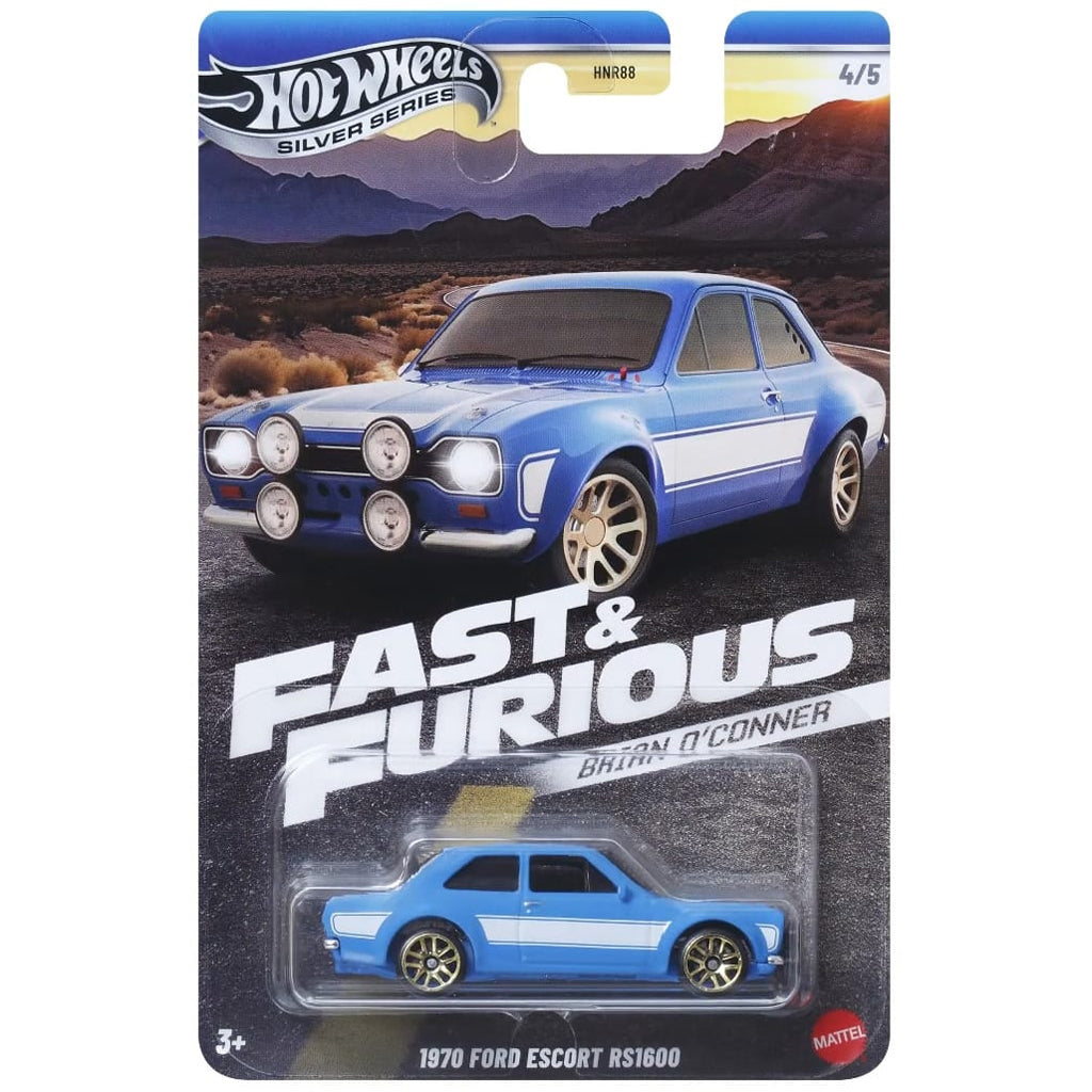 Hot Wheels Fast & Furious - Brian O'Conner - 1970 Ford Escort RS1600