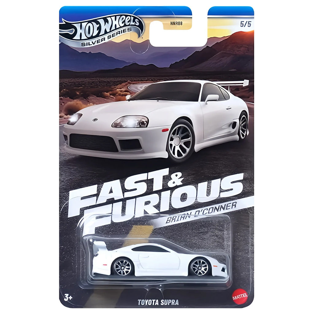 Hot Wheels Fast & Furious - Brian O'Conner - Toyota Supra White