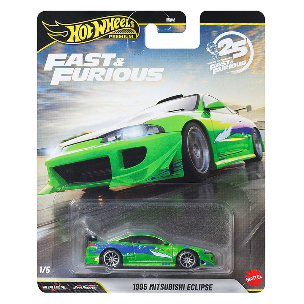 Hot Wheels Fast & Furious 2026 - 1/5 - 1995 Mitsubishi Eclipse Green