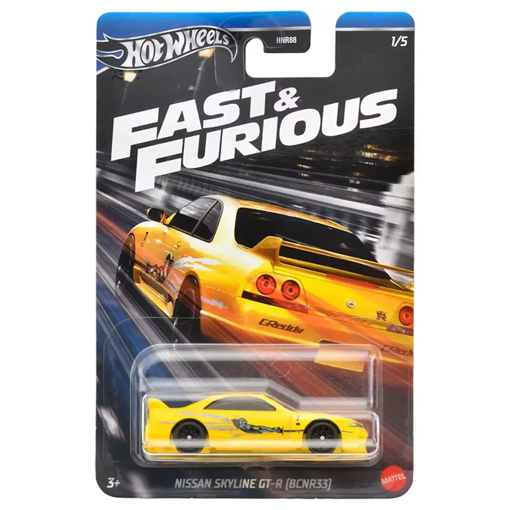 Hot Wheels - Fast & Furious - Street Racing - Nissan Skyline BNCR33