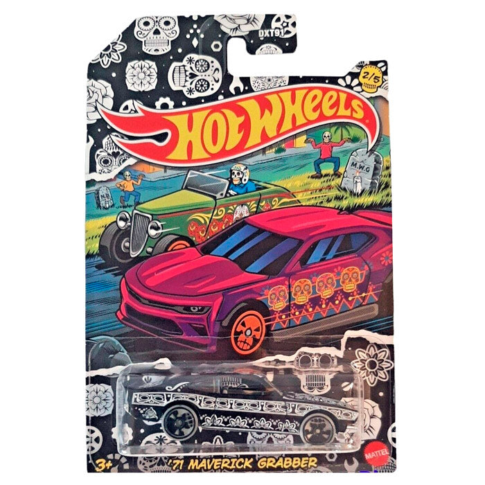 Hot Wheels Halloween Dia Do Los 2021 - Maverick Grabber (Tatty Card)