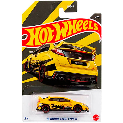 Hot Wheels - Honda Anniversary - '16 Honda Civic Type R (Card Creased)