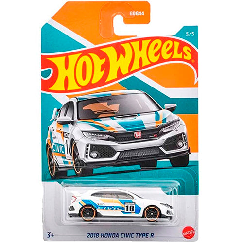 Hot Wheels Honda Anniversary - 2018 Honda Civic Type R (Tatty Card)