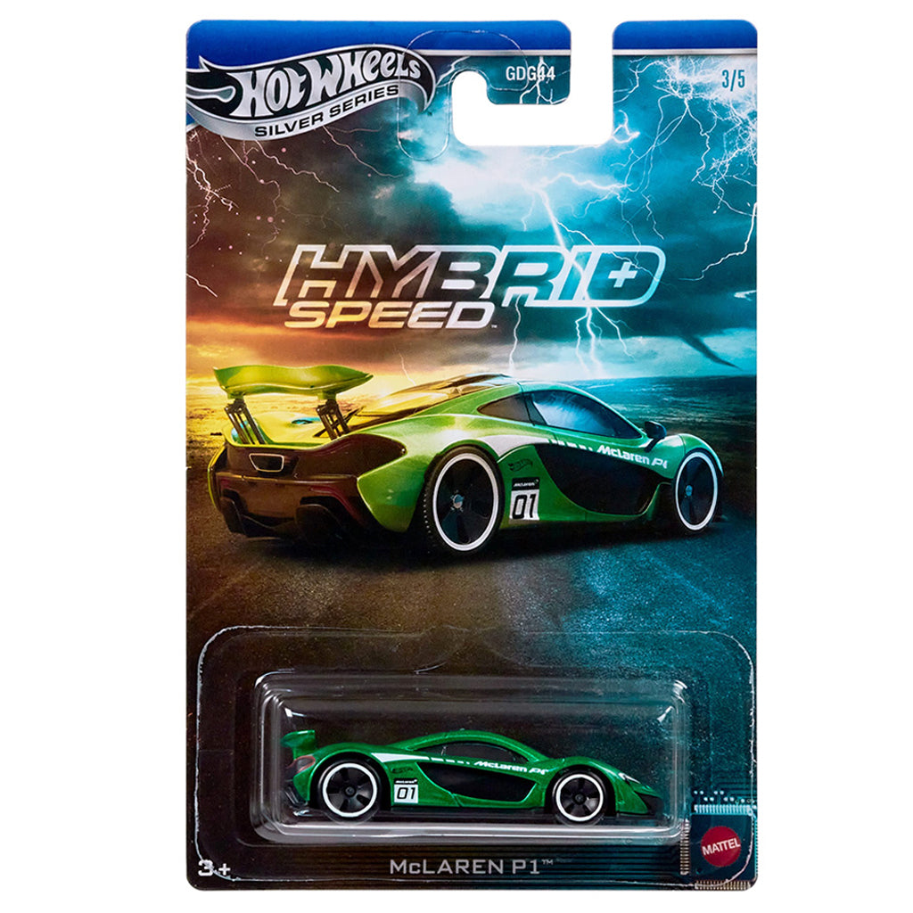 Hot Wheels Hybrid Speed Series - 3/5 - McLaren P1 Green