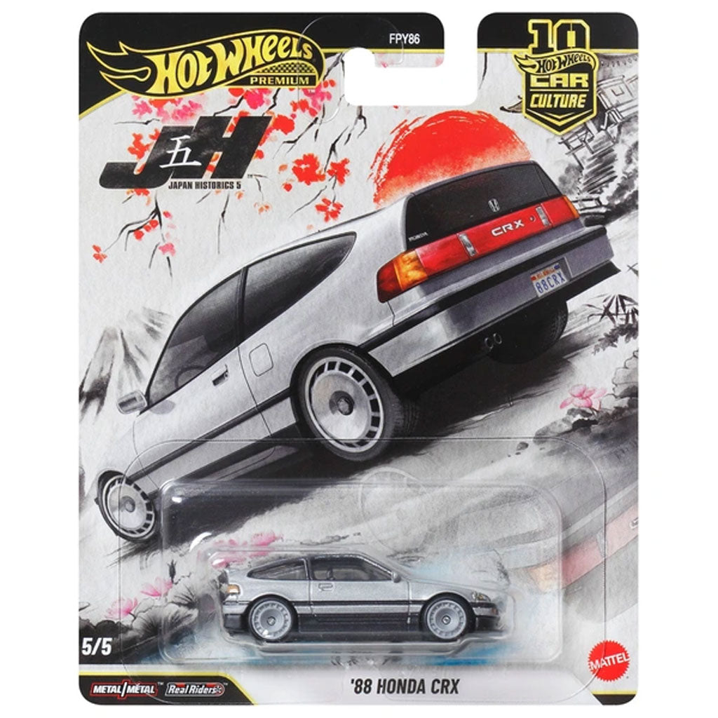 Hot Wheels Japan Historics 5 - 5/5 - '88 Honda CRX – AGR Models