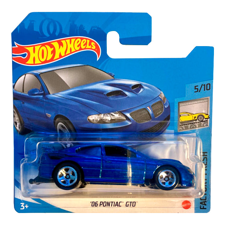 Hot Wheels - '06 Pontiac GTO Blue (SC) 2021 Factory Fresh (Tatty Card)