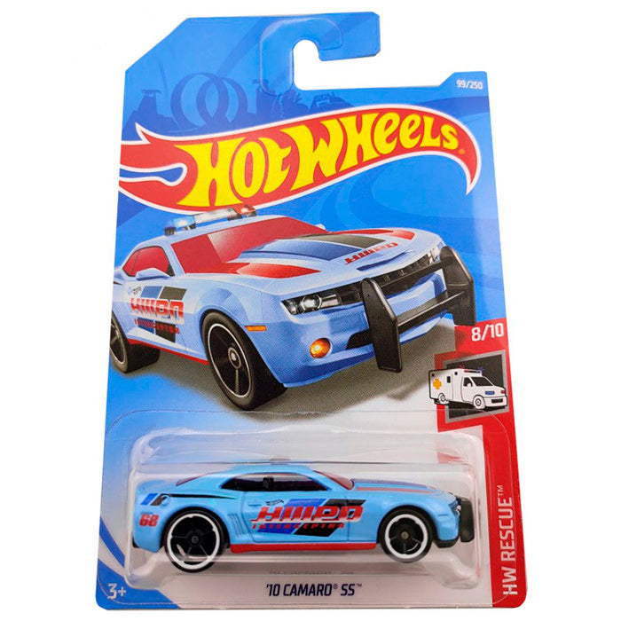 Hot Wheels - '10 Camaro SS Blue (HW Rescue) (LC) FYG87-D7C3