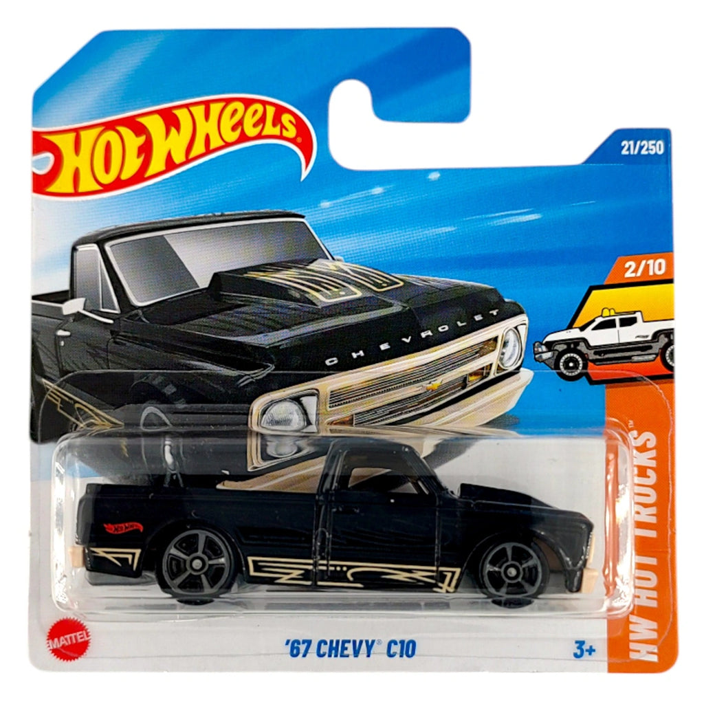 Hot Wheels - 67 Chevy C10 Black (SC) 2025 HW Hot Trucks