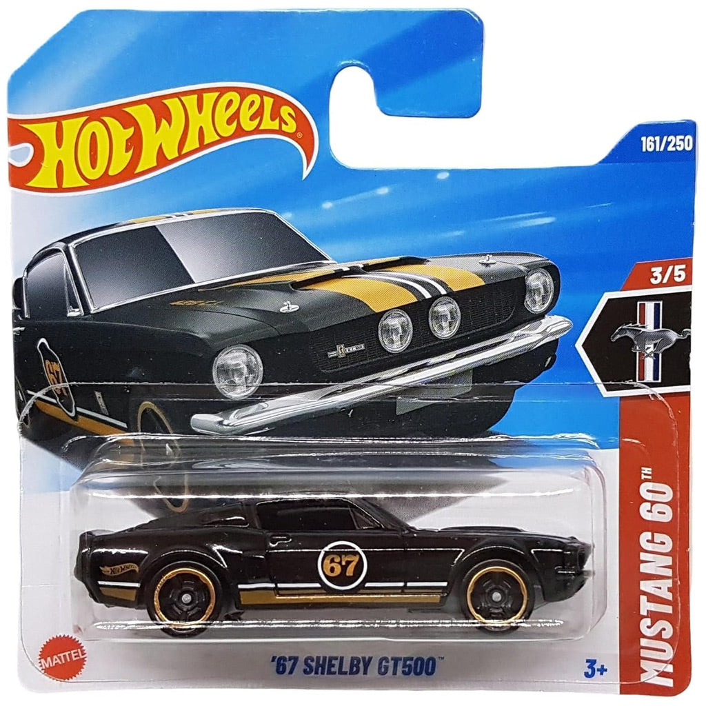 Hot Wheels - '67 Shelby GT500 Black (SC) 2025 Mustang 60 (JBB94)