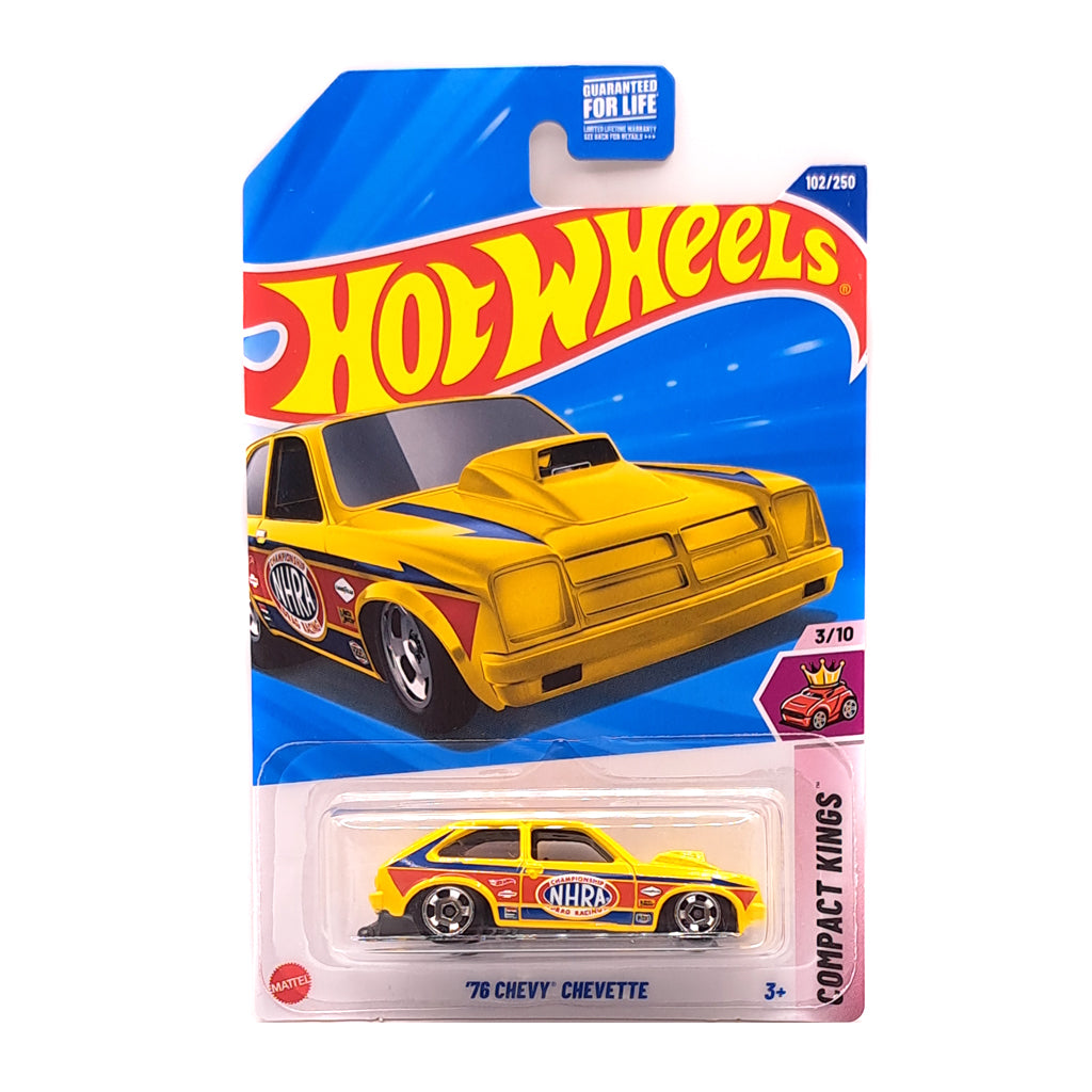 Hot Wheels - '76 Chevy Chevette Yellow (US LC) (2025 Compact Kings)