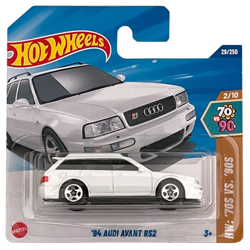 Hot Wheels 94 Audi Avant RS2 White (SC) HW 70s Vs 90s (HYX60
