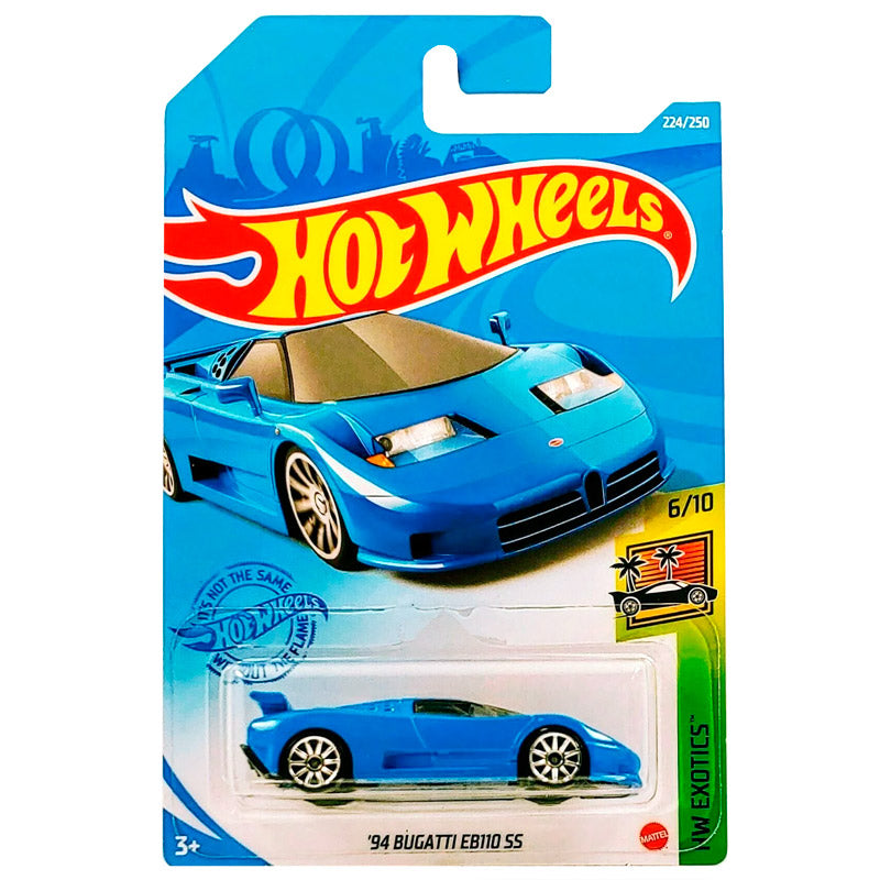 Hot Wheels - '94 Bugatti EB110 SS Blue (LC) (HW Exotics) GRX25-M7C5