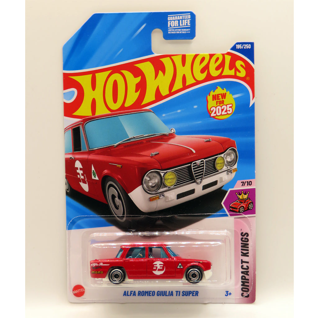 Hot Wheels - Alfa Romeo Giulia TI Super Red (US LC) (Card Creased)